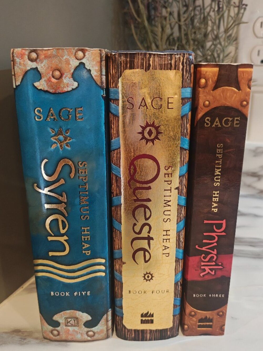 Septimus Heap Books 3 4 5 Angie Sage Physik Queste Syren Fantasy Lot